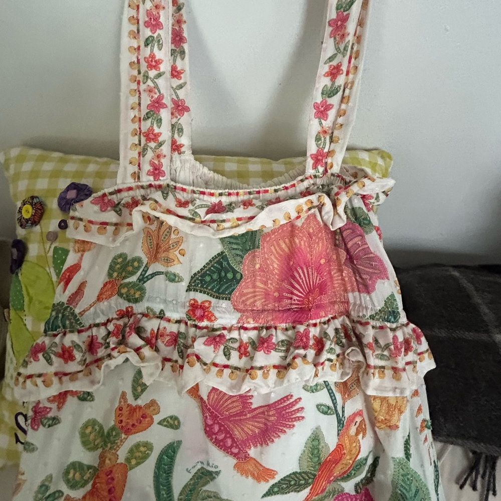 FARM Rio Off White Macaw Bloom Maxi Dress - Picture 2 of 10